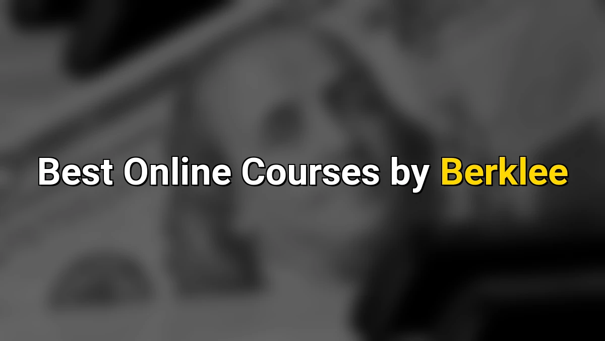 Best Online Courses by Berklee