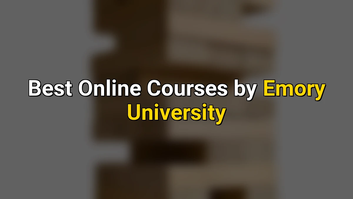 Cover image for Top Online Courses by Emory University