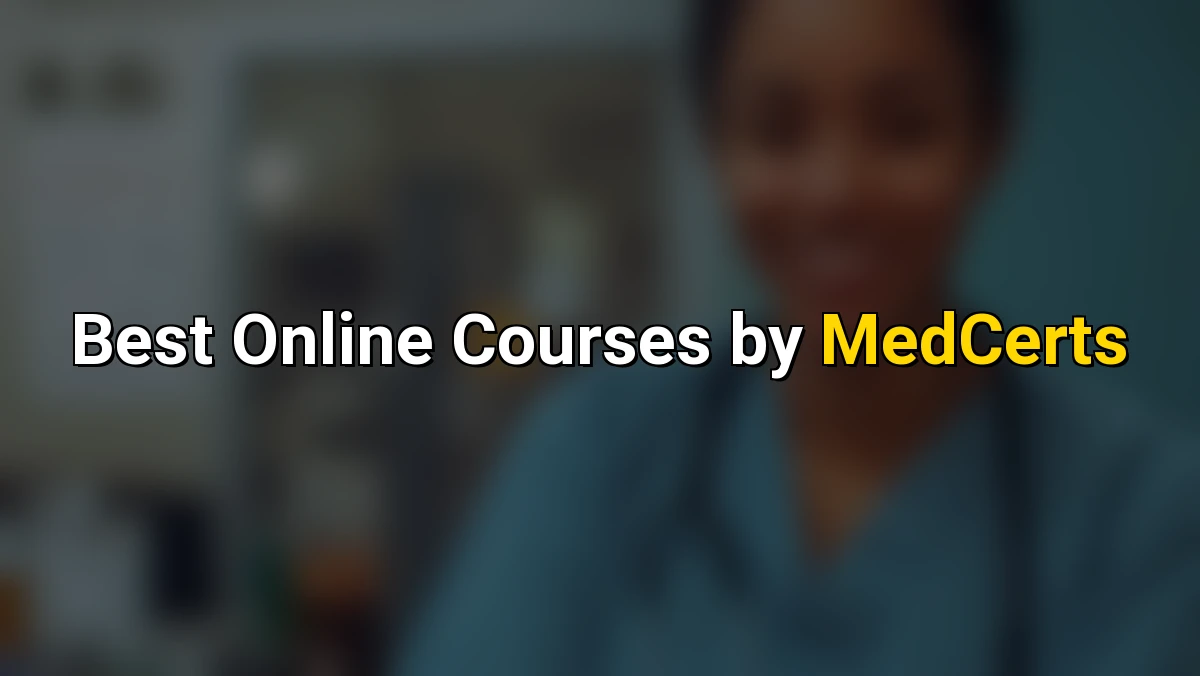 Cover image for Top Online Courses by MedCerts