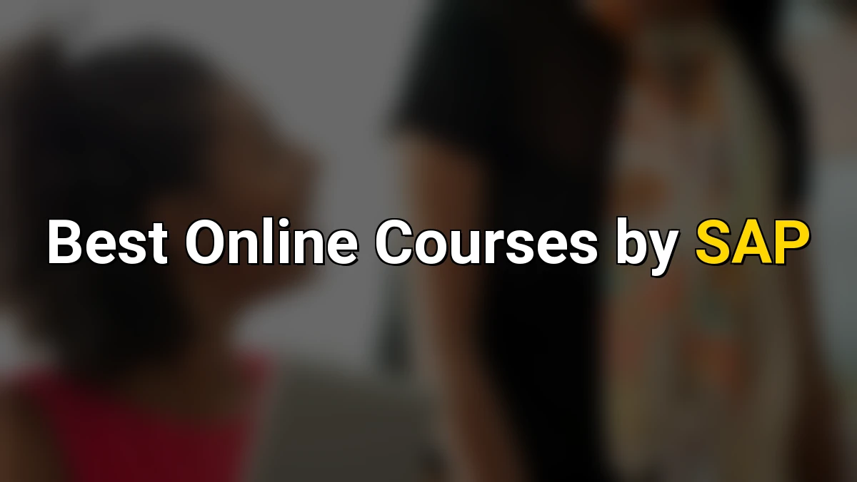 Top Online Courses by SAP