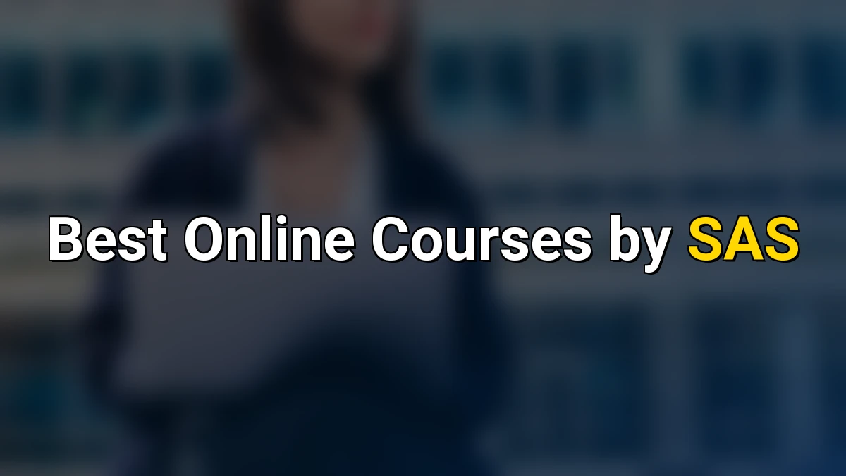 Cover image for Top Online Courses by SAS