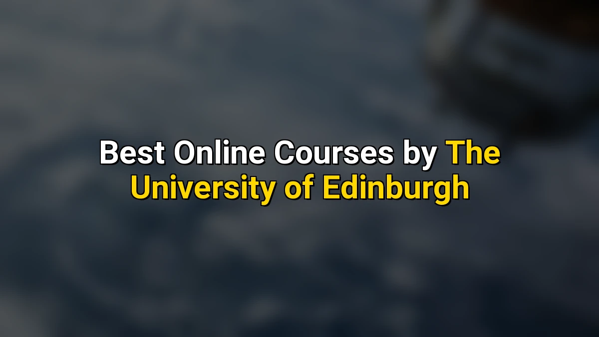 Cover image for Top Online Courses by The University of Edinburgh