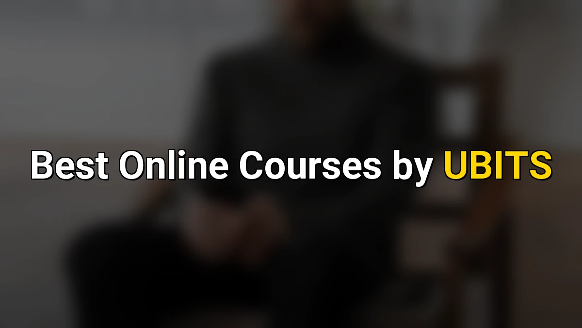 Cover image for Best Online Courses by UBITS