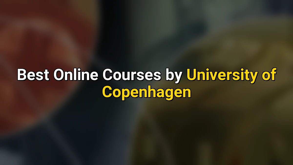 Cover image for Best Online Courses by University of Copenhagen