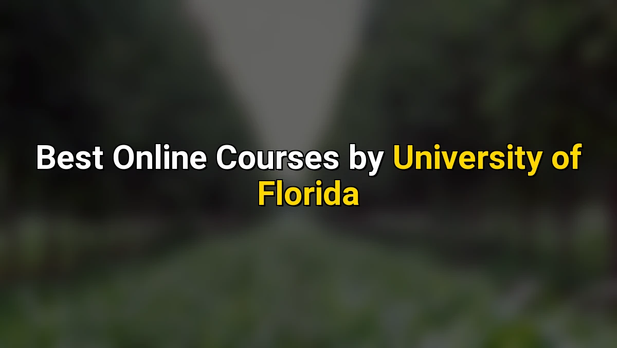 Top Online Courses by University of Florida
